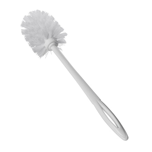 Caoutchouc | Brosse pour cuvette de toilette, blanche