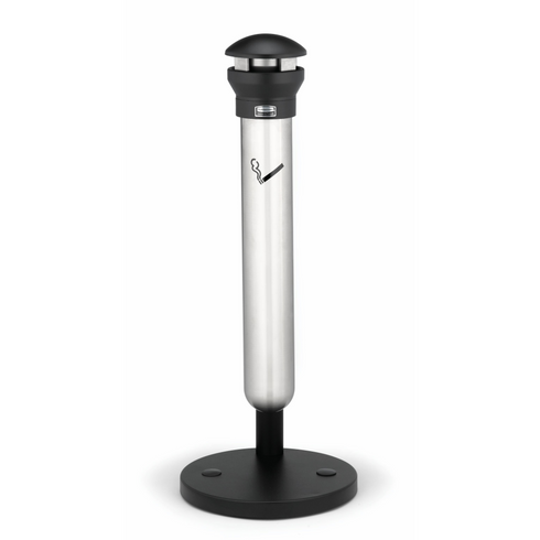 Caoutchouc | Récipient pour fumoir à montage sur base Infinity, acier inoxydable/noir