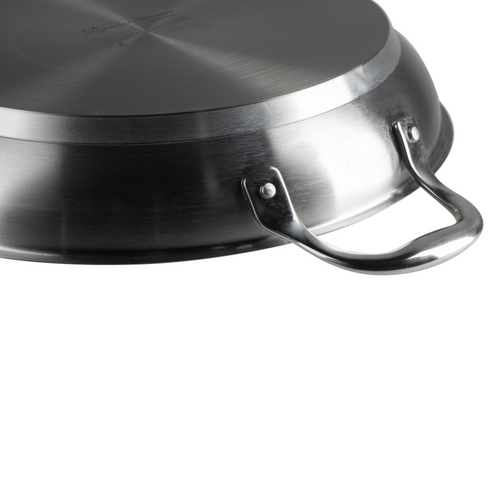 Articles de signature | Poêle à frire antiadhésive, acier inoxydable, finition Excalibur