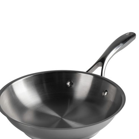 Articles de signature | Poêle à frire, acier inoxydable, finition naturelle