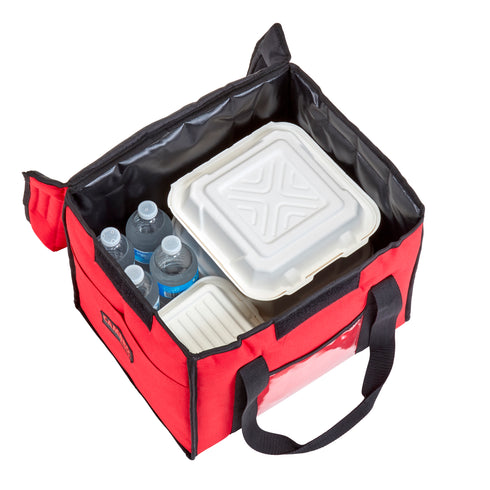 Cambro | Conteneur de transport isotherme, 15" x 12" x 12", rouge