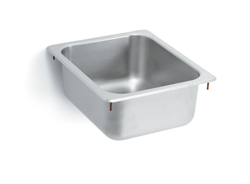 Vollrath | Évier, cuve simple, 13" x 15,75" x 6", acier inoxydable