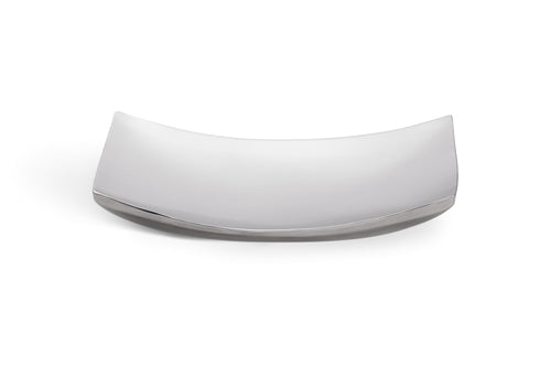 Vollrath Double Wall Curved Platter, Polished Stainless Steel