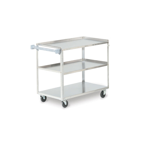 Vollrath Heavy-Duty 3 Shelf Utility Cart, Stainless Steel, 500 lb