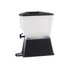 Artisanat de table | Distributeur de boissons Slimline, 3 gallons, plastique noir/transparent