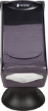 San Jamar Venue Countertop Napkin Dispenser with Stand, Clear/Black