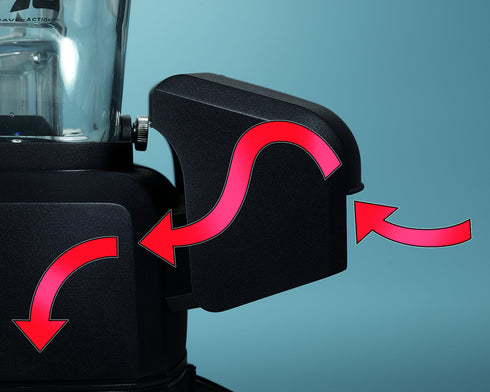 Hamilton Beach HBH850 Summit Quiet Bar Blender, 64 oz