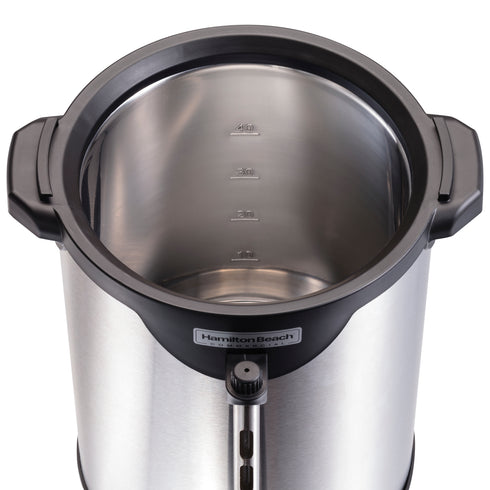 Hamilton Beach | Urne à café commerciale, 40 tasses, acier inoxydable, 120V