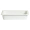 G.E.T. Bugambilia 1/2 Size Food Pan, 2" Deep, White Resin Coated Aluminum, FINAL SALE