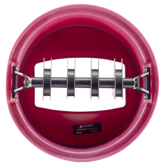 San Jamar KatchAll Flatware Retriever, Burgundy