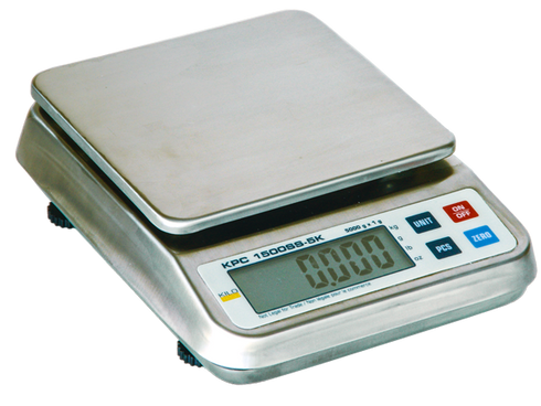 Kilotech KPC 1500SS Digital Portion Scale, 5 kg, Stainless Steel