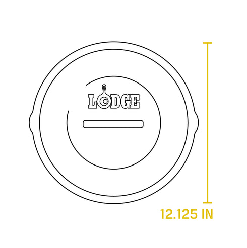 Lodge Cast Iron Lid, 12", FINAL SALE