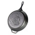 Lodge Wildlife Series Cast Iron Skillet, 13.25", Turkey, FINAL SALE