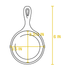 Lodge Cast Iron Mini Skillet, 3.5", FINAL SALE