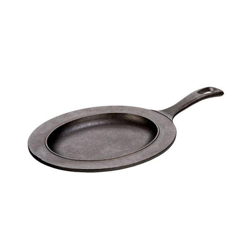 Loge | Plaque de service ovale cerclée en fonte, 10" x 7"