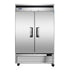 Atosa MBF8507GR Bottom Mount Double Stainless Steel Door Reach-In Refrigerator, 55", 115/60/1
