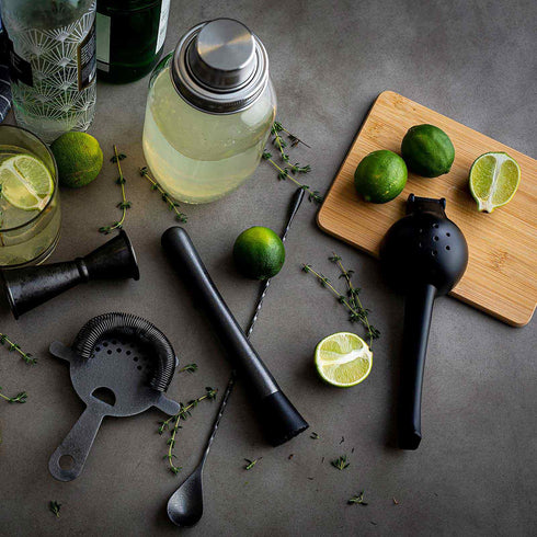 Artisanat de table | Shaker pour pot Mason, 30 oz, verre/acier inoxydable