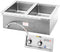 Wells Mfg MOD200TDM Drop-In Two-Well Full Size Food Warmer, 208V