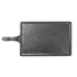 Artisanat de table | Palette de service rectangulaire Frostone Collection, mélamine ardoise noire