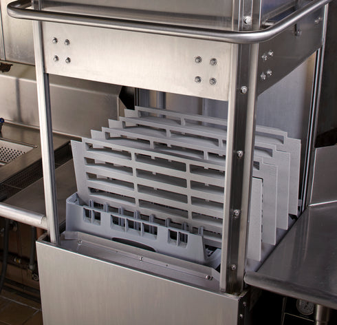 Cambro | Casier pour plateaux à extrémité ouverte Camrack, gris