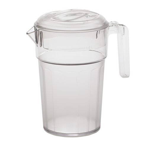 Cambro | Pichet Camview avec couvercle, 34 oz, transparent givré