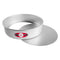 Fat Daddio's Cheesecake Pan, 3" Deep Round, Removeable Bottom, Anodized Aluminum, FINAL SALE