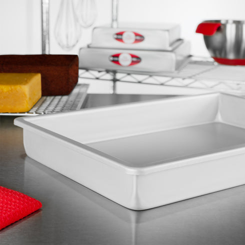 Fat Daddio's Sheet Cake Pan, 10" x 15", 3" Deep, Anodized Aluminum, FINAL SALE