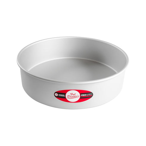 Fat Daddio's Round Cake Pan, 3" Deep, Anodized Aluminum, FINAL SALE