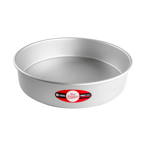 Fat Daddio's Round Cake Pan, 3" Deep, Anodized Aluminum, FINAL SALE