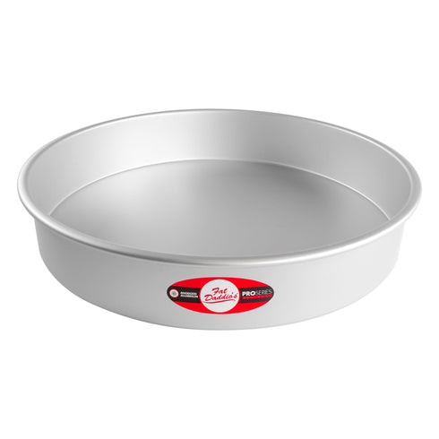 Fat Daddio's Round Cake Pan, 3" Deep, Anodized Aluminum, FINAL SALE