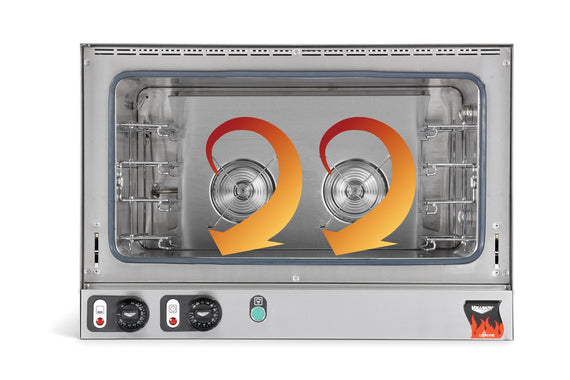 Vollrath 40702 Full Size Countertop Convection Oven w Steam Injector, 208/240 V