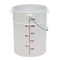 Cambro Pail with Bail, 22Qt, White