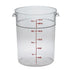Cambro | Contenant rond de conservation pour aliments Camwear, transparent