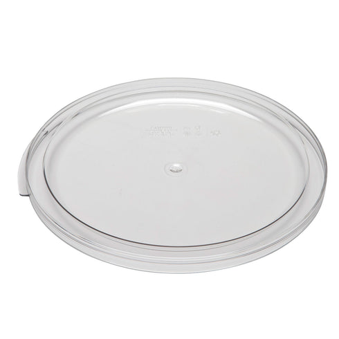Cambro Camwear Round Food Storage Container Lid, Clear