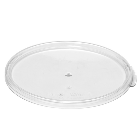Cambro Camwear Round Food Storage Container Lid, Clear