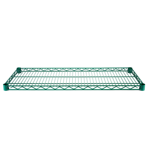 Torngat Shelving 14" Deep Wire Shelf, Green Epoxy