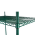 Torngat Shelving 14" Deep Wire Shelf, Green Epoxy