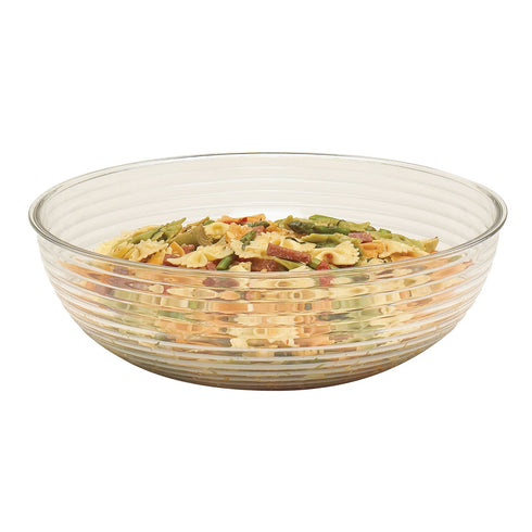 Cambro Camwear Round Ribbed Bowl, Clear
