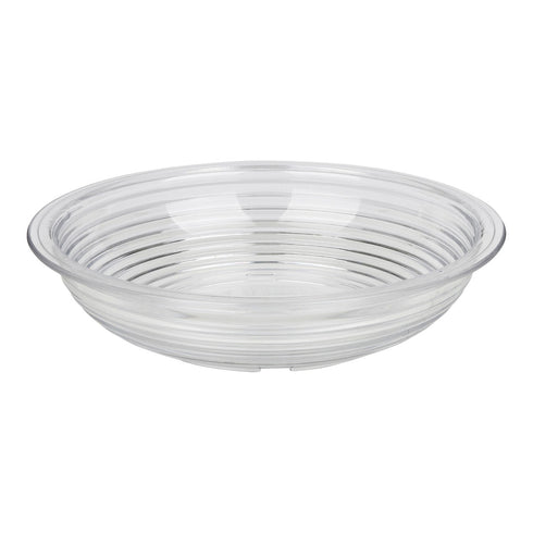 Cambro Camwear Round Ribbed Bowl, Clear