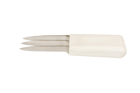 Dexter Sani-Safe 3 Blade Bread Scoring Knife, White, FINAL SALE