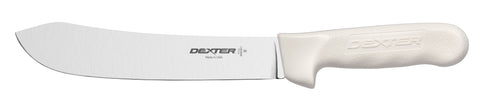 Dexter Sani-Safe Butcher Knife, White