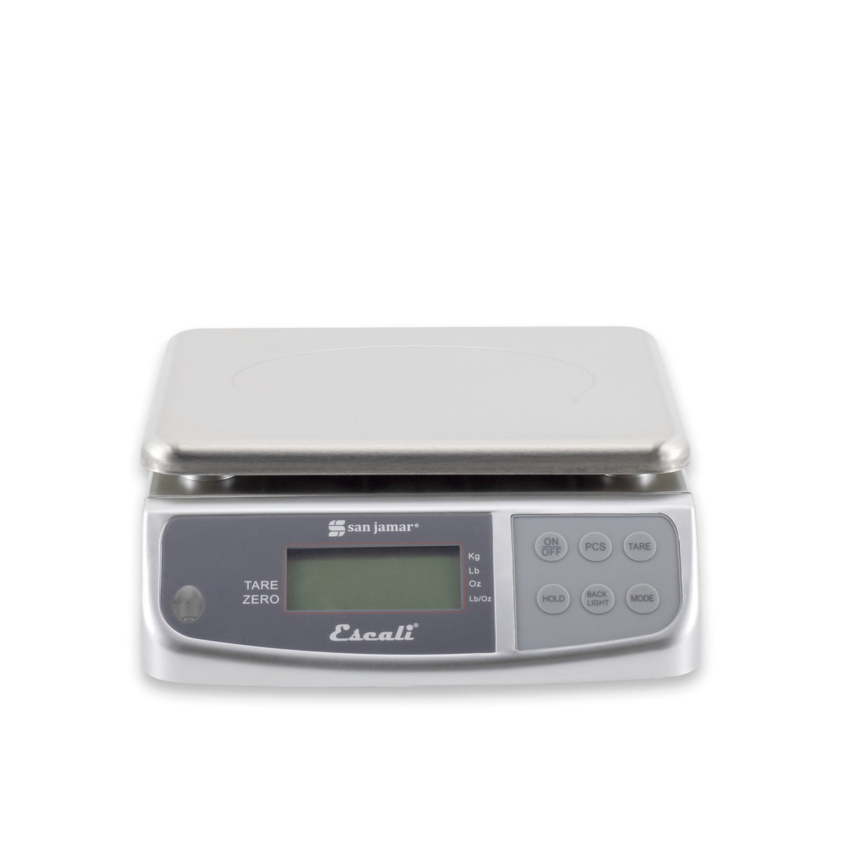San Jamar / Escali SCDGM66 66 lb. Multi-Function Digital Portion Control Kitchen  Scale