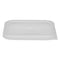 Cambro CamSquare Food Storage Container Seal Cover, Translucent