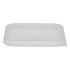 Cambro CamSquare Food Storage Container Seal Cover, Translucent