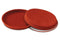 Silikomart Flan Mold, 9.5" x 1.2", Red Silicone