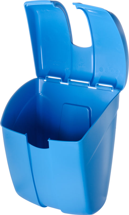 San Jamar | Saf-T-Ice Scoop Caddy, Bleu