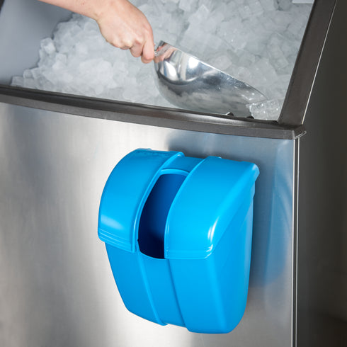 San Jamar | Saf-T-Ice Scoop Caddy, Bleu