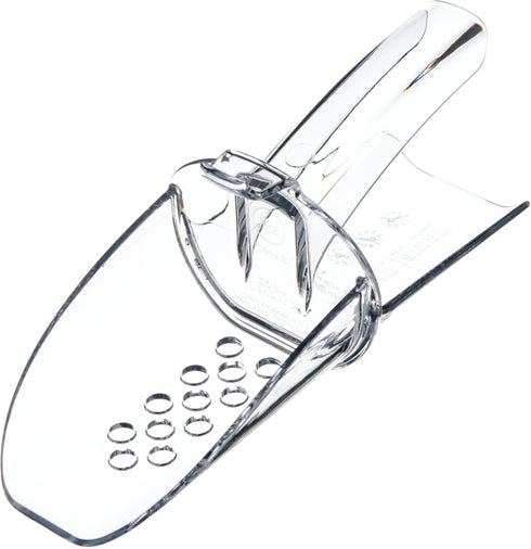 San Jamar | Saf-T-Scoop Pelle à glace pour banquet, 4 à 6 oz, transparente