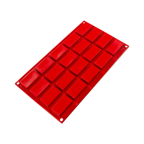 Fat Daddio's | Moule en silicone, Financier, capacité de 20 x 0,68 oz