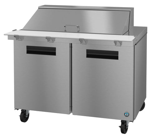 Hoshizaki | Réfrigérateur modèle table de préparation Mega Top à double porte SR48B-18M, 18 casseroles, 48 po, 115V